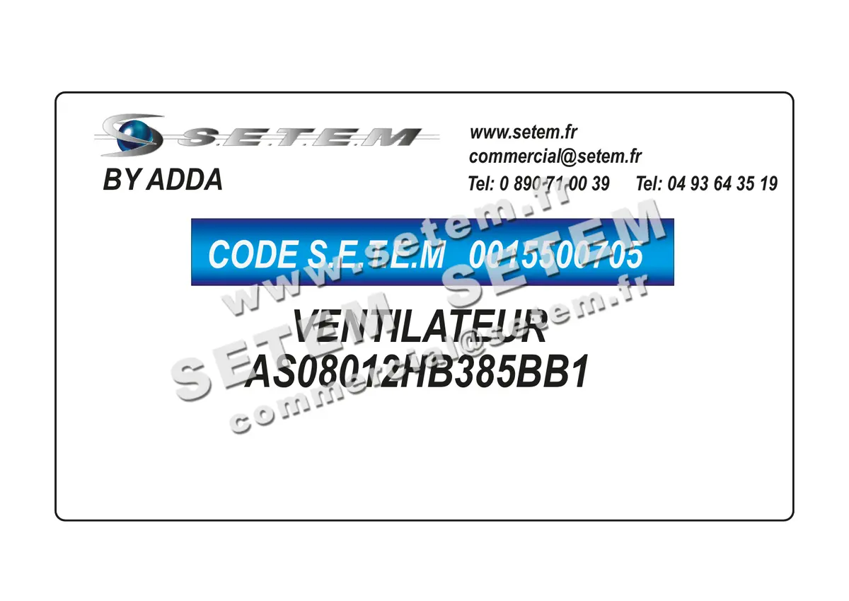 0015500705-VENTILATEUR ADDA AS08012HB385BB1