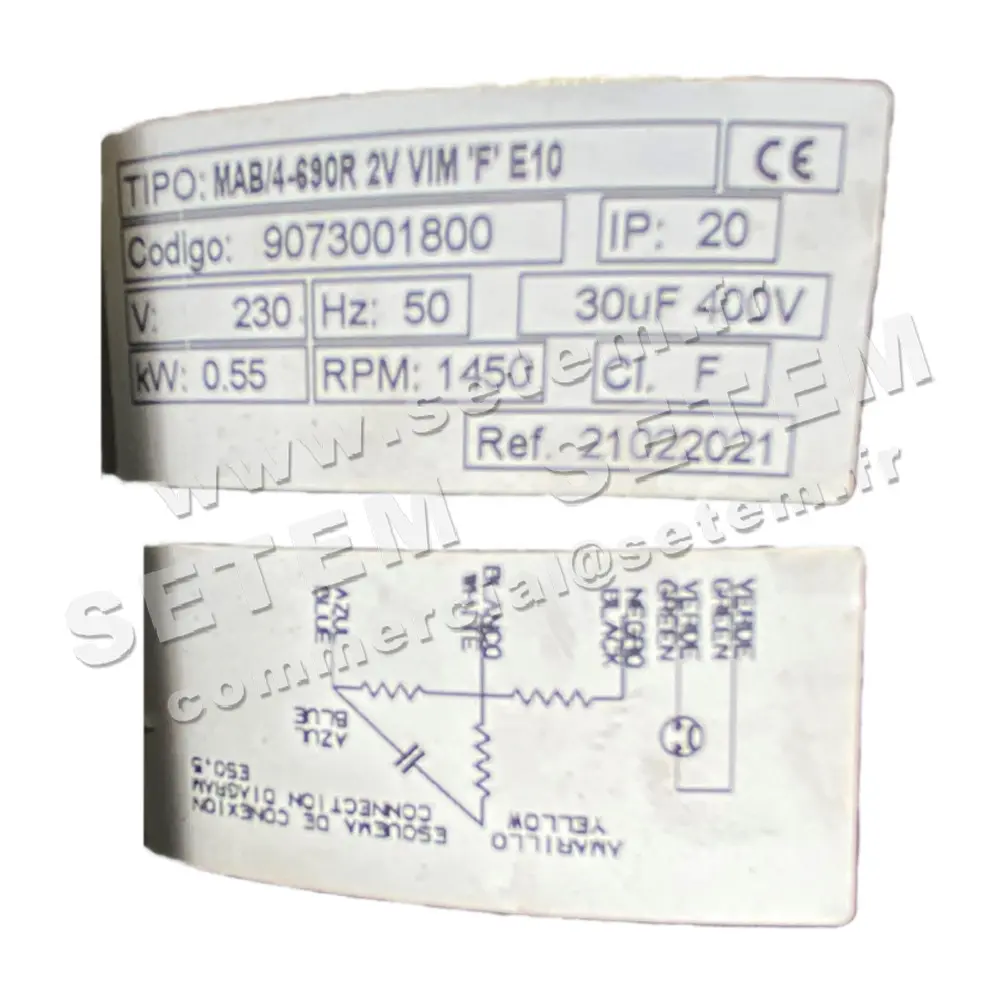 0019003252-MOTEUR VIM MAB/4-690R *9073001800* 2