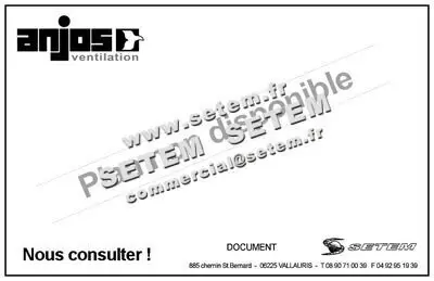 0039009501-CAISSON ANJOS AIR CHAUD 2RAC25 *5716* 2