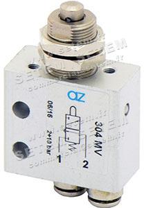 MICROVANNE PNEUMATIQUE 3/2 NC 304 MV