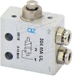 MICROVANNE PNEUMATIQUE 3/2 NC 304 MA UL