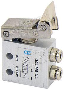 MICROVANNE PNEUMATIQUE 3/2 NC 304 MS UL