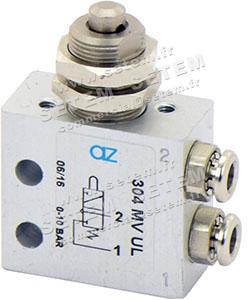 MICROVANNE PNEUMATIQUE 3/2 NC 304 MV UL