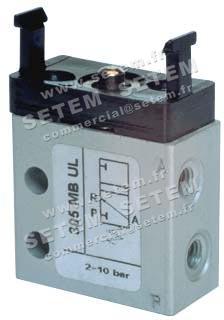 MICROVANNE PNEUMATIQUE 3/2 NC 305 MB UL