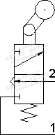 MICROVANNE PNEUMATIQUE 3/2 NC 305 MS UL 3