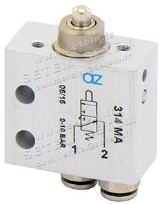 MICROVANNE PNEUMATIQUE 3/2 NA 314 MA