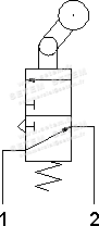 MICROVANNE PNEUMATIQUE 3/2 NA 314 MS 3