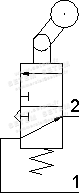 MICROVANNE PNEUMATIQUE 3/2 NA 314 MS UL 3