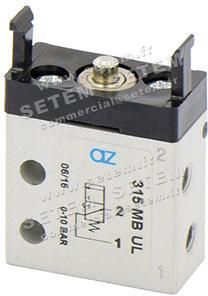 MICROVANNE PNEUMATIQUE 3/2 NA 315 MB UL