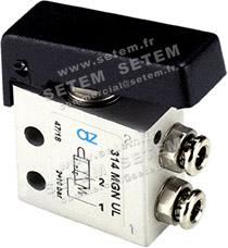 MICROVANNE PNEUMATIQUE 3/2 NA 314 MGN UL