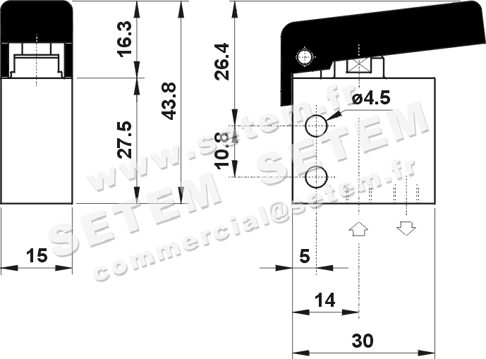 MICROVANNE PNEUMATIQUE 3/2 NA 315 MGN 2