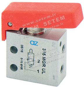 MICROVANNE PNEUMATIQUE 3/2 NA 315 MGR UL