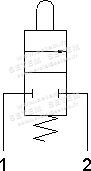 MICROVANNE PNEUMATIQUE 2/2 NC 204 MV 2