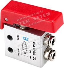 MICROVANNE PNEUMATIQUE 2/2 NC 204 MGR UL