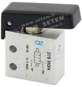MICROVANNE PNEUMATIQUE 2/2 NC 205 MGN