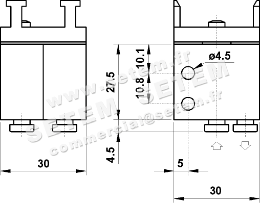 DISTRIBUTEUR PNEUMATIQUE 5/3 2.304 MB