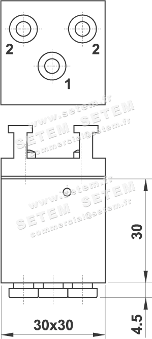 DISTRIBUTEUR PNEUMATIQUE 5/2 504 MB CU US