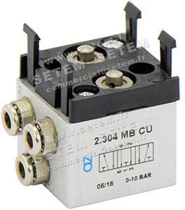 DISTRIBUTEUR PNEUMATIQUE 5/3 2.304 MB CU