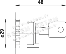 SÉLECTEUR À CLÉ SSC/CD-V 2