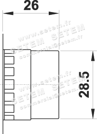 SÉLECTEUR À LEVIER SS1/E 2