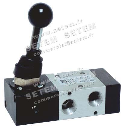 VANNE À COMMANDE MANUELLE 3/2 322 LL90
