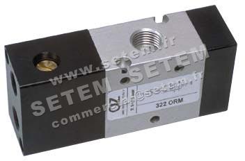 VANNE À COMMANDE PNEUMATIQUE 3/2 NC 322 ORM