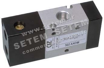 VANNE À COMMANDE PNEUMATIQUE 3/2 NC 322 ANDM