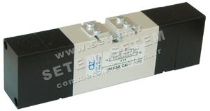 VANNE À COMMANDE PNEUMATIQUE VDMA 5/3 9513P CC