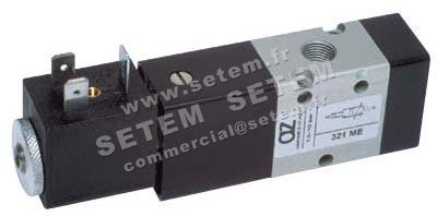 ÉLECTROVANNE PNEUMATIQUE 3/2 NC 321 ME