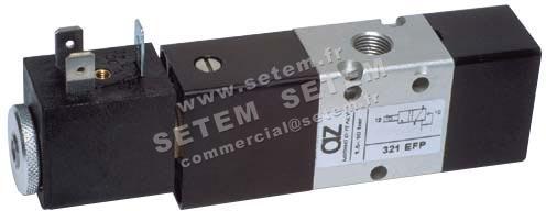 ÉLECTROVANNE PNEUMATIQUE 3/2 NC 321 EFP