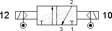 ÉLECTROVANNE PNEUMATIQUE 3/2 321 EE AS 3