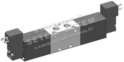 ÉLECTROVANNE PNEUMATIQUE 5/3 5213C EE MIC 02