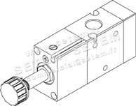 ÉLECTROVANNE PNEUMATIQUE 3/2 NC 322S ME