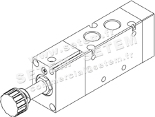 ÉLECTROVANNE PNEUMATIQUE 5/2 522S ME
