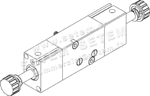 ÉLECTROVANNE PNEUMATIQUE NAMUR 5/2 582S EE