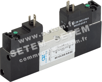 ÉLECTROVANNE PNEUMATIQUE VDMA 5/3 8513A EE AS 02