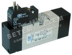 ÉLECTROVANNE PNEUMATIQUE VDMA 5/2 951 ME AS 01