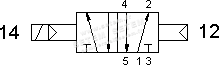ÉLECTROVANNE PNEUMATIQUE 451 CE 01 3