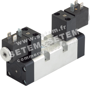 ÉLECTROVANNE PNEUMATIQUE ISO 1 5/2 152 EE