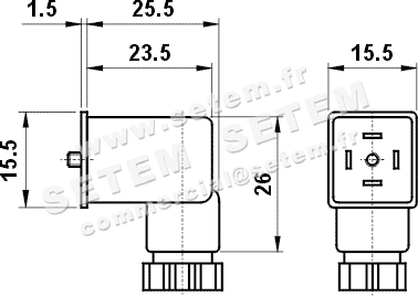 CONNECTEUR 00.340.0 2