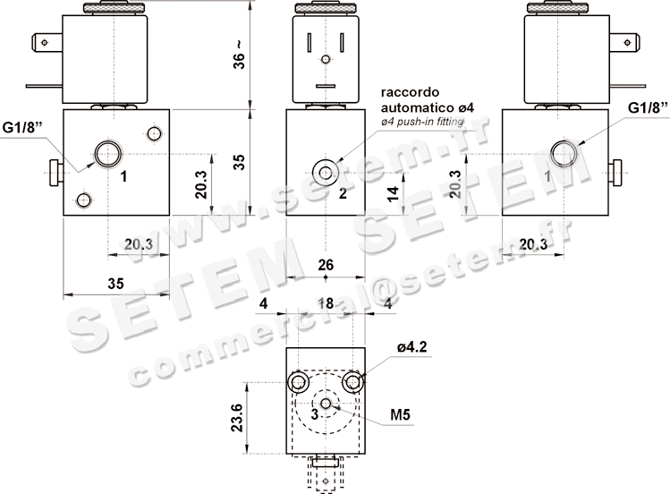 EMBASE MODULAIRE NA 00.134.3 2