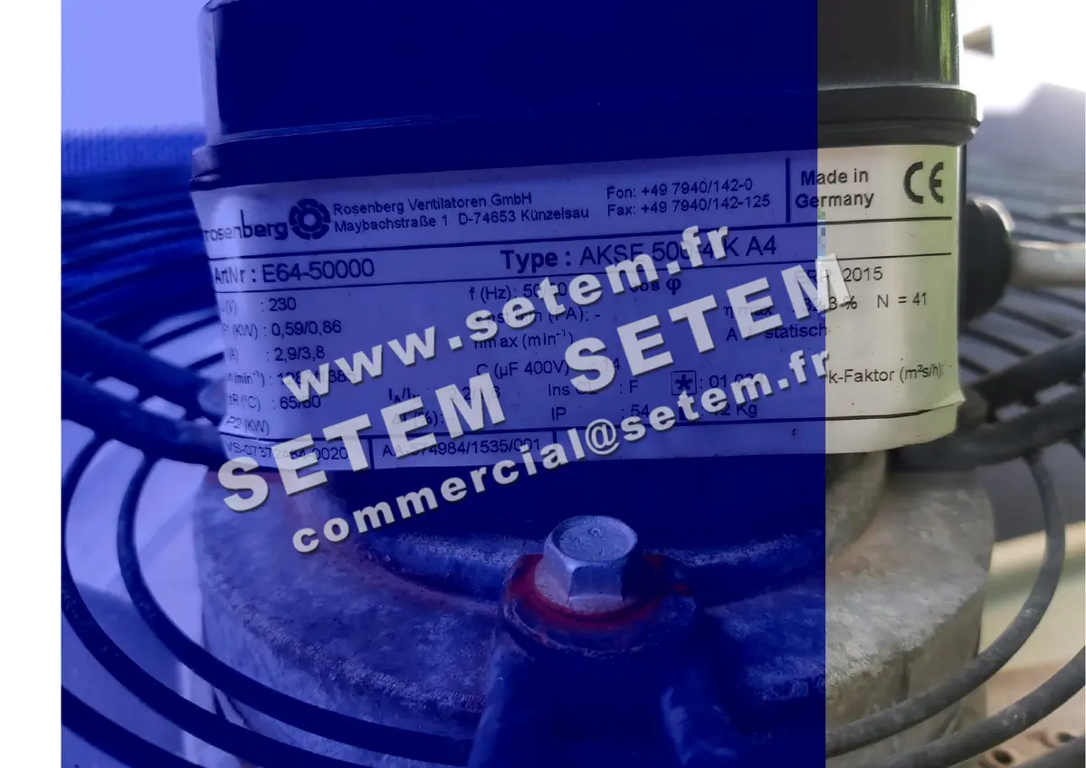0061102228-VENTILATEUR ROSENBERG AKSE500-4KA4 *E64-50000* 3