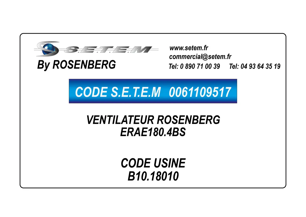 0061109517-VENTILATEUR ROSENBERG ERAE180.4BS *B10.18010*