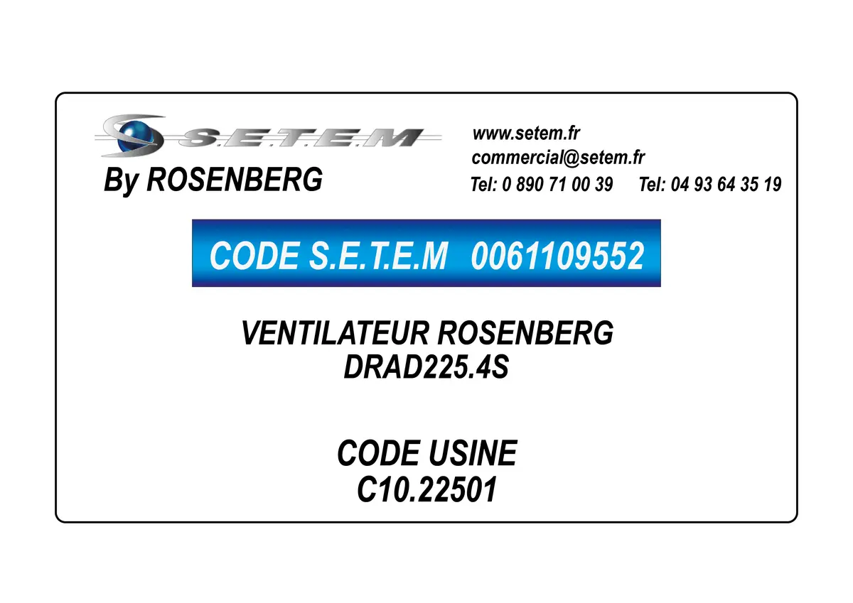 0061109552-VENTILATEUR ROSENBERG DRAD225.4S *C10.22501*