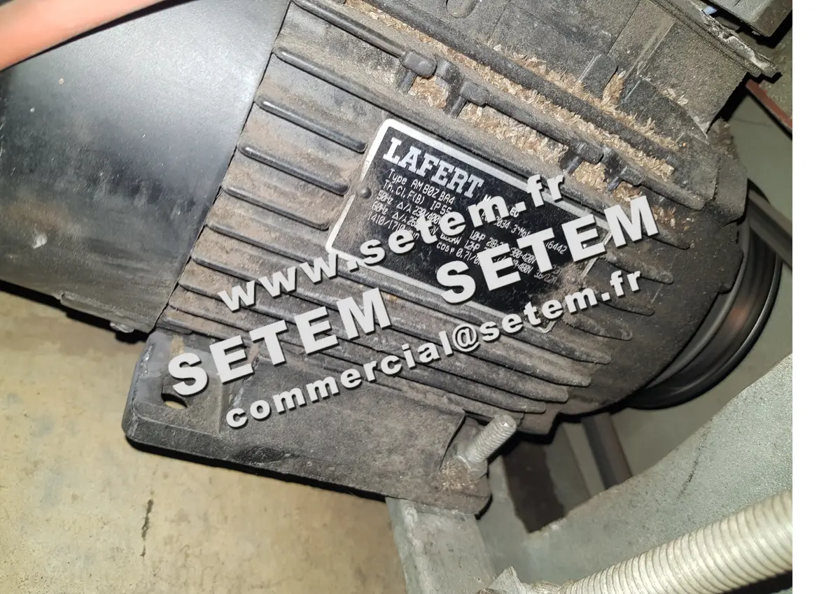 0061501000-MOTEUR AEG 0.75KW 4P T230/400V HA80 B35 AM80ZBA4 2