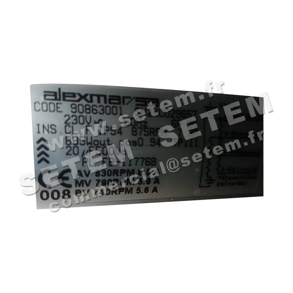 0075003001-MOTEUR ALEXMAR 90863001