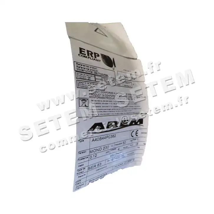 VENTILATEUR A40B44P0382 0.12KW 4P M230V 4