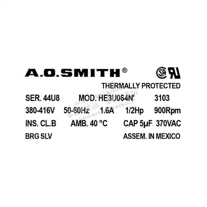 0087000064-MOTEUR AOSMITH HE3U064N 3
