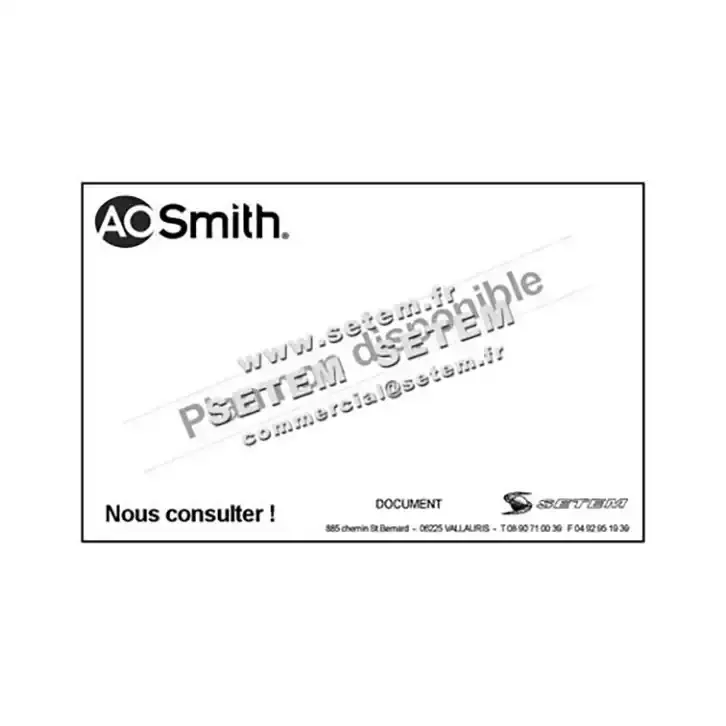 0087000140-MOTEUR AOSMITH DE2F6274K 2