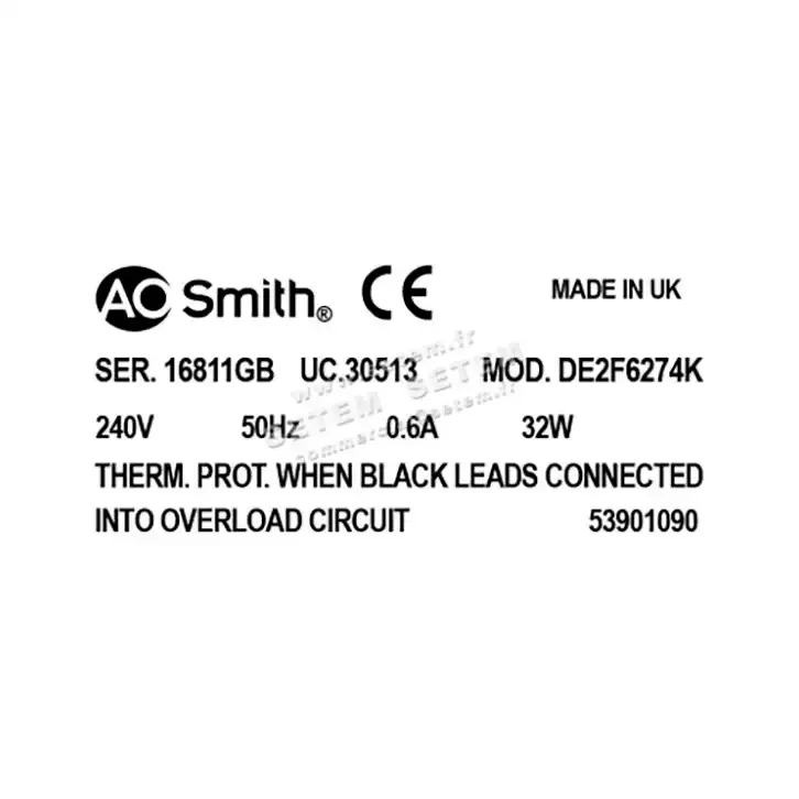 0087000140-MOTEUR AOSMITH DE2F6274K 3